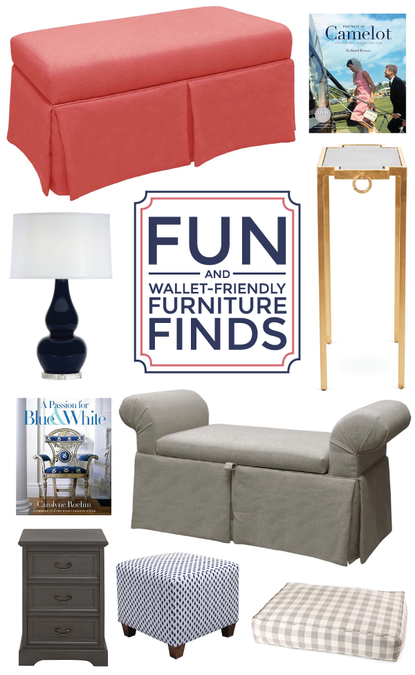 fun + wallet-friendly furniture finds