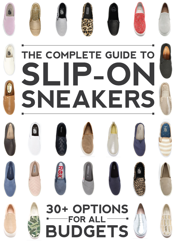 the complete guide to slip-on sneakers
