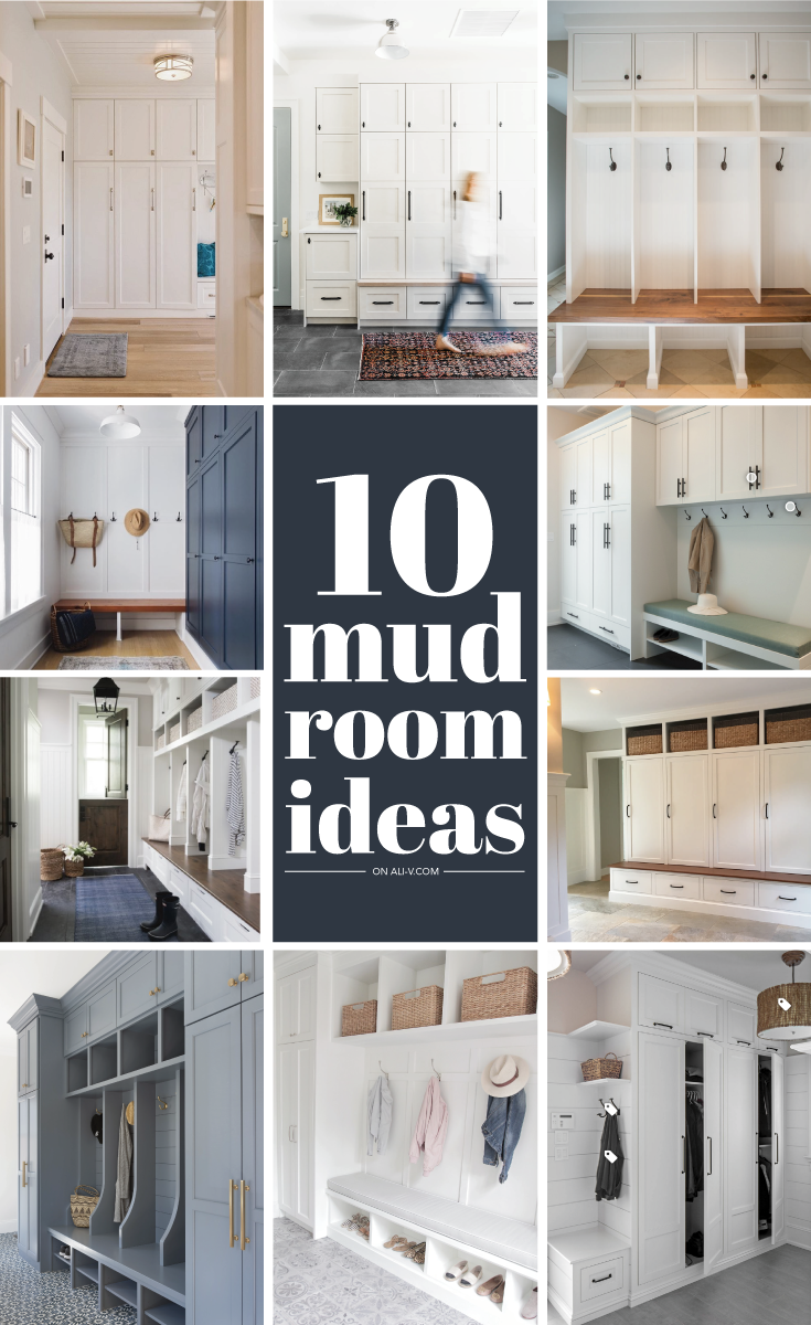 ten ideas for functional family-friendly mud room